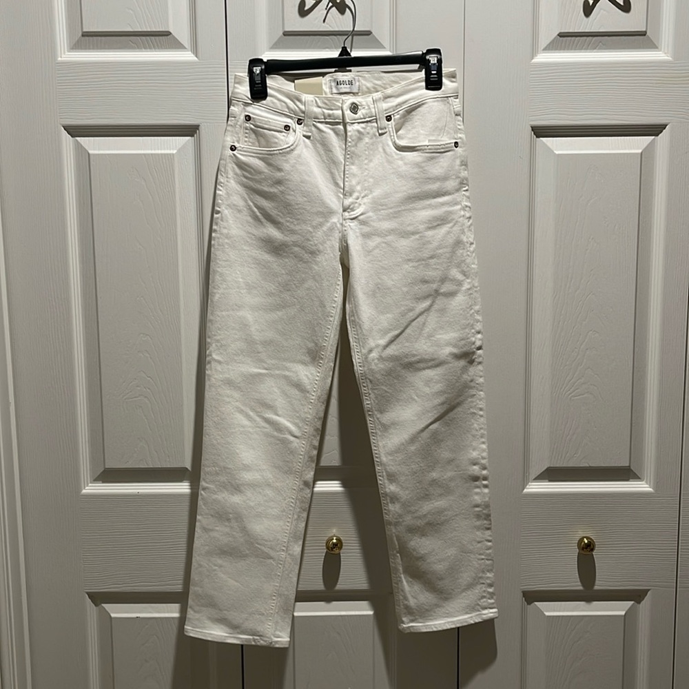 AGOLDE White Jeans